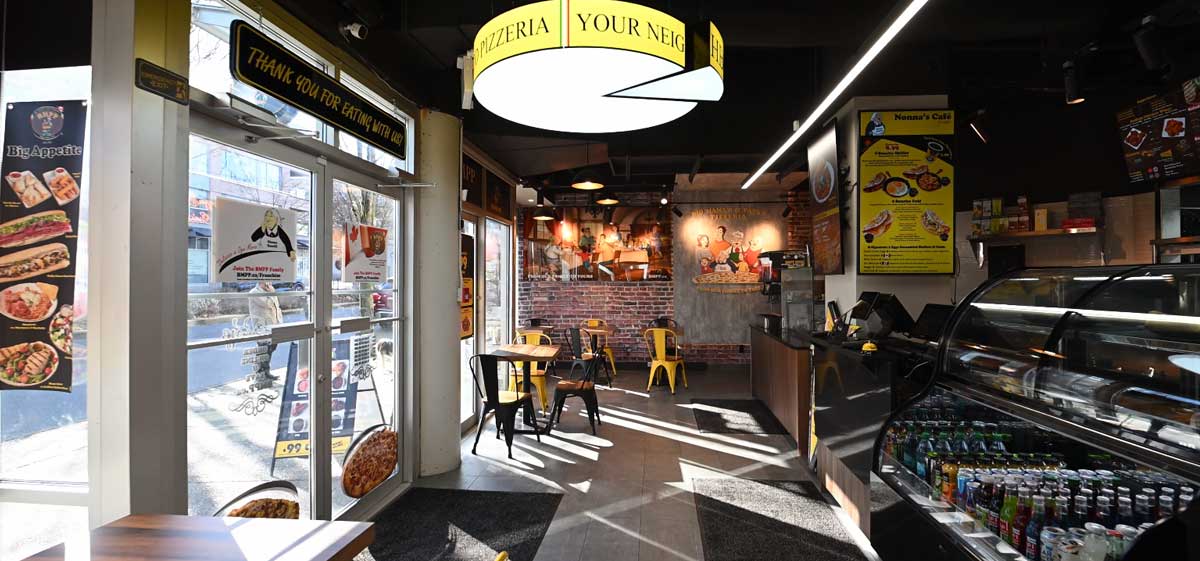 Tenant Improvement for Big Mama Papa Pizza Vancouver