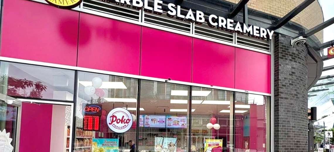 Marble Slab Creamery Surrey, BC Tenant Improvement