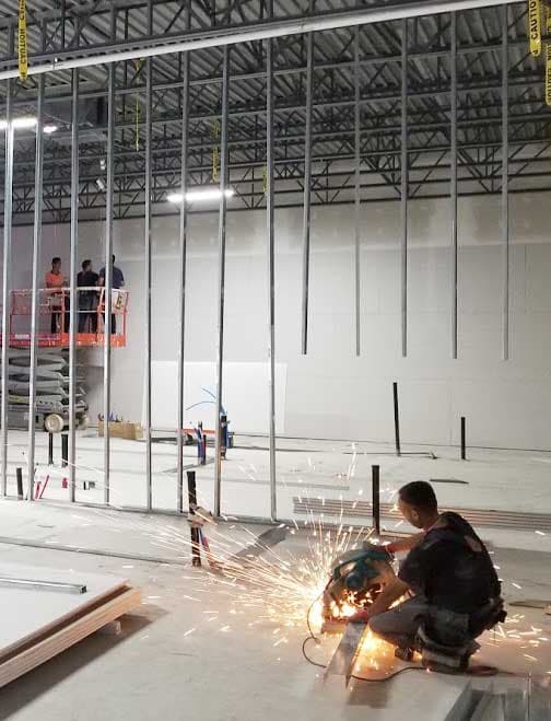 Steel Stud Framing Services in Lower-Mainland