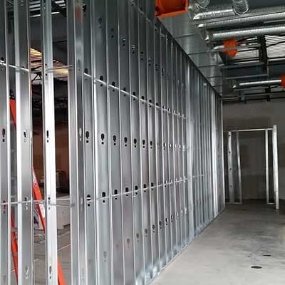 Steel Stud Framing by Steelage Construction Ltd.