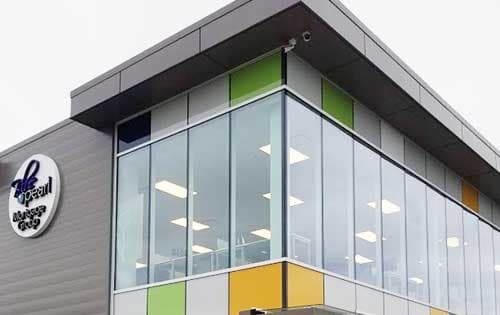 Industrial Steel Stud Framing