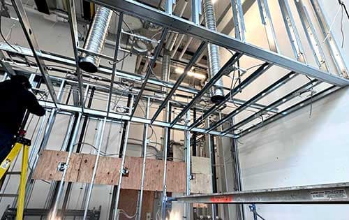 Steel Stud Framing Services in Burnaby