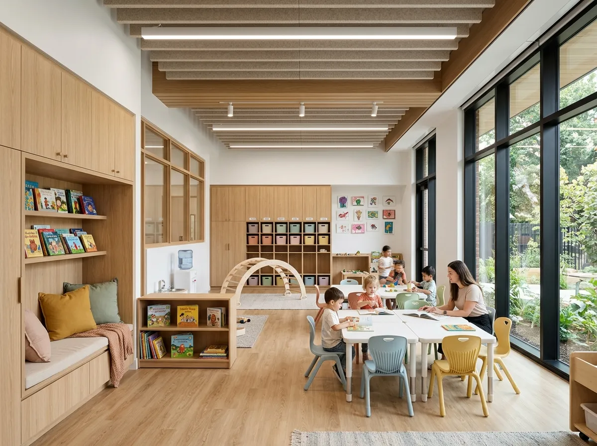 DAYCARE & EARLY LEARNING CENTRE — SURREY, BC commercial project in Surrey, BC